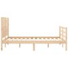 vidaXL Bed Frame without Mattress 120x200 cm Solid Wood