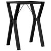 vidaXL Dining Table Legs Y-Frame 50x40x73 cm Steel