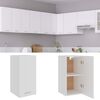 vidaXL Hanging Cabinet Lyon White 29.5x31x60 cm Engineered Wood
