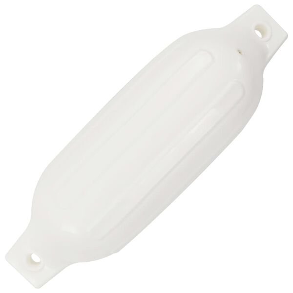 vidaXL Boat Fenders 4 pcs White 41x11.5 cm PVC
