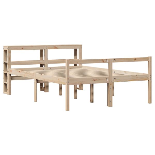 vidaXL Senior Bed with Headboard without Mattress 120x200 cm