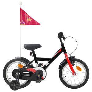 vidaXL Kids Bike 12 Inches for 2-4 Years Old Black