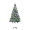 vidaXL Artificial Christmas Tree with Stand Green 180 cm PVC and Steel