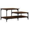 vidaXL Coffee Table Brown Oak 100x50.5x45 cm Engineered Wood