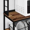 vidaXL Kitchen Shelf Old Wood 60 x 40 x 168 cm Engineered Wood