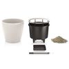LECHUZA Planter CLASSICO LS 43 ALL-IN-ONE High-Gloss White 16080