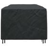 vidaXL Furniture Cover Plain Black 300 x 110 x 70 cm 210D