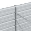 vidaXL Garden Raised Bed Light Brown 400 x 80 x 77 cm Galvanised Steel
