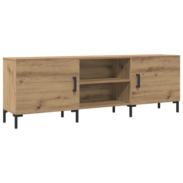 vidaXL TV Cabinet Artisan Oak 150x30x50 cm Engineered Wood