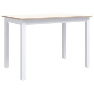 vidaXL Dining Table | White and Brown
