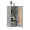 vidaXL Sideboard Concrete Grey 34.5x34x90 cm Engineered Wood