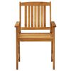vidaXL Garden Chairs 8 pcs Solid Acacia Wood