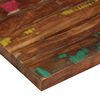 vidaXL Table Top 70x70x3.8 cm Square Solid Wood Reclaimed