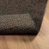 vidaXL Rug ZIZUR Anthracite 160x230 cm Jute Look Indoor and Outdoor