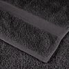 vidaXL Premium Towels "SOLUND" 4 pcs Anthracite 100x200 cm 600 gsm