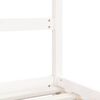 vidaXL Kids Bed Frame White 80x160 cm Solid Wood Pine