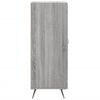 vidaXL Sideboard Grey Sonoma 34.5x34x90 cm Engineered Wood