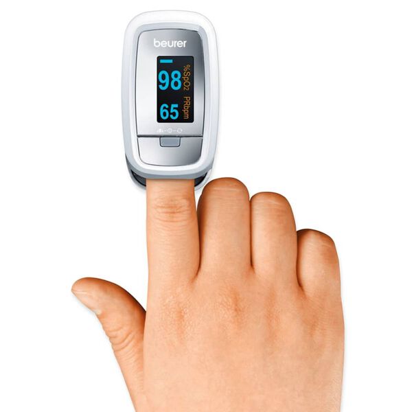 Beurer Pulse Oximeter PO30 Silver 454.30