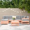 vidaXL 7 Piece Garden Sofa Set Solid Wood Douglas Fir