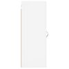 vidaXL Wall Mounted Cabinet White 34.5x34x90 cm