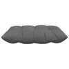 vidaXL Seat Cushions 4 pcs Dark Grey 40 x 40 x 6 cm Microfibre