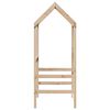 vidaXL Kids' Bed Roof 98x70x176.5 cm Solid Wood Pine