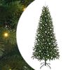 vidaXL Artificial Christmas Tree Green 240 cm PE and PVC