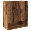 vidaXL Wall-Mounted Cabinet Old Wood 60 x 31 x 70 cm Engineered Wood