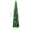 vidaXL Pop-up Artificial Christmas Tree Green 150 cm PET