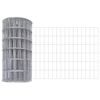 vidaXL Euro Fence Silver 0.4 x 10 m Hot dip galvanized iron