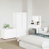 vidaXL Storage Cabinet White 80 x 48 x 57 cm Engineered Wood