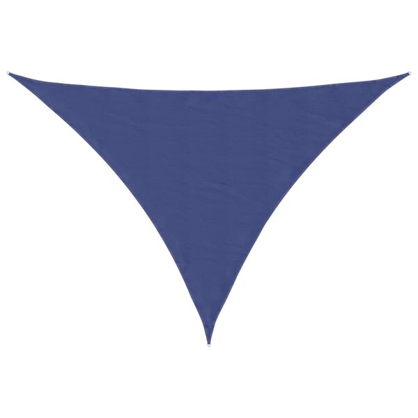 vidaXL Sunshade Sail Oxford Fabric Triangular 3x4x5 m Blue