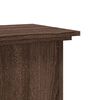 vidaXL Plant Stand Brown Oak 33x33x60 cm Engineered Wood