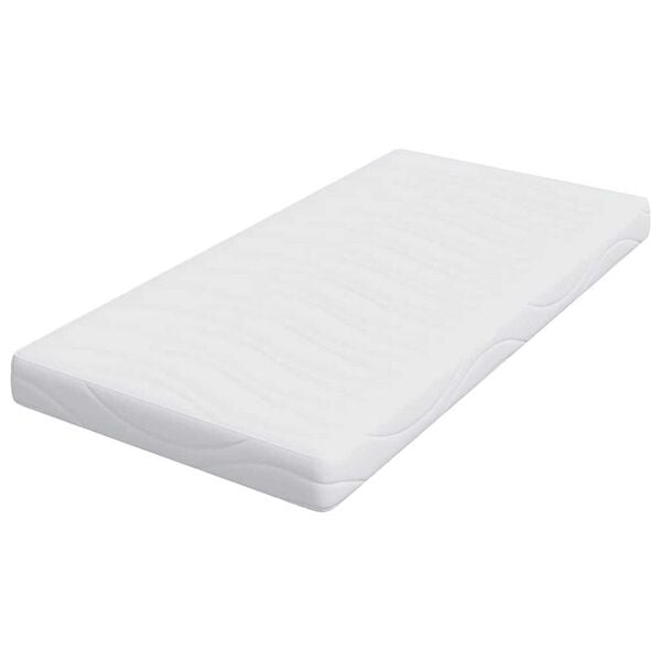 vidaXL Mattress White 120 x 200 cm Gel-Infused Foam