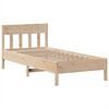 vidaXL Bed Frame without Mattress 100x200 cm Solid Wood Pine