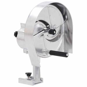 vidaXL Manual Vegetable Cutter Silver 22x44,5 cm Aluminum