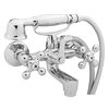 SCH&Uuml;TTE 2-Handle Bath Mixer with Hand Shower ELK Chrome
