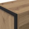 vidaXL Book Cabinet Artisian Oak 80 x 30 x 121 cm Engineered Wood