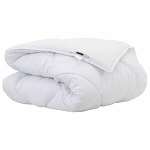 vidaXL Quilts & Duvets White 155 x 220 cm Microfiber
