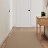 vidaXL Carpet Runner Sisal Look Sand 80x300 cm