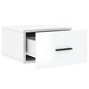 vidaXL Wall-mounted Bedside Cabinets 2 pcs High Gloss White 35x35x20 cm
