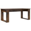 vidaXL Coffee Table Set 2 pcs Smoked Oak Engineered Wood