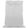 vidaXL Woven Sacks 10 pcs White 50 x 80 cm PP
