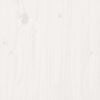 vidaXL Bed Frame without Mattress White Solid Wood 120x200 cm
