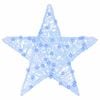 vidaXL 3D Star with 50 LEDs Blue 55 x 53.5 x 10 cm Acrylic