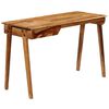 vidaXL Writing Desk 118x50x76 cm Solid Acacia Wood