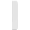 vidaXL Headboard Ear White 80 x 16 x 4 cm PVC