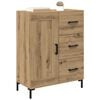 vidaXL Sideboard Artisan oak 69.5 x 34 x 90 cm Engineered wood
