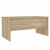 vidaXL Coffee Table Sonoma Oak 102x50.5x46.5 cm Engineered Wood