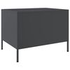 vidaXL Coffee Table Anthracite 68x50x50.5 cm Steel